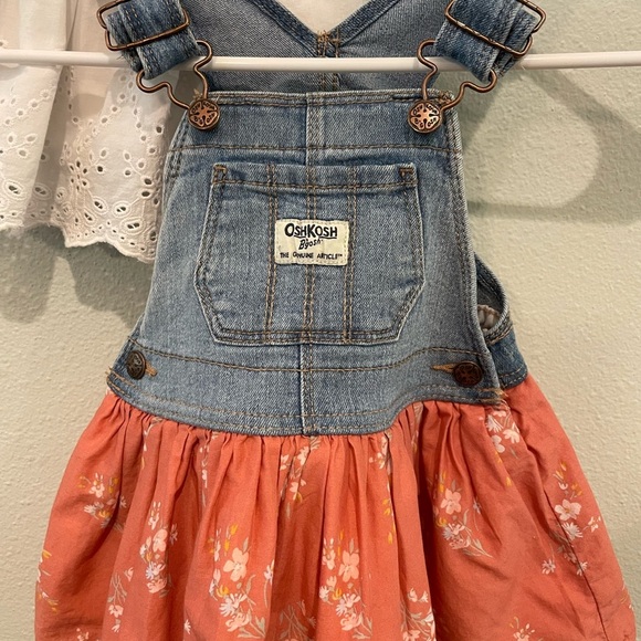 Set of 2 OshKosh Denim Jumpers - Picture 2 of 9